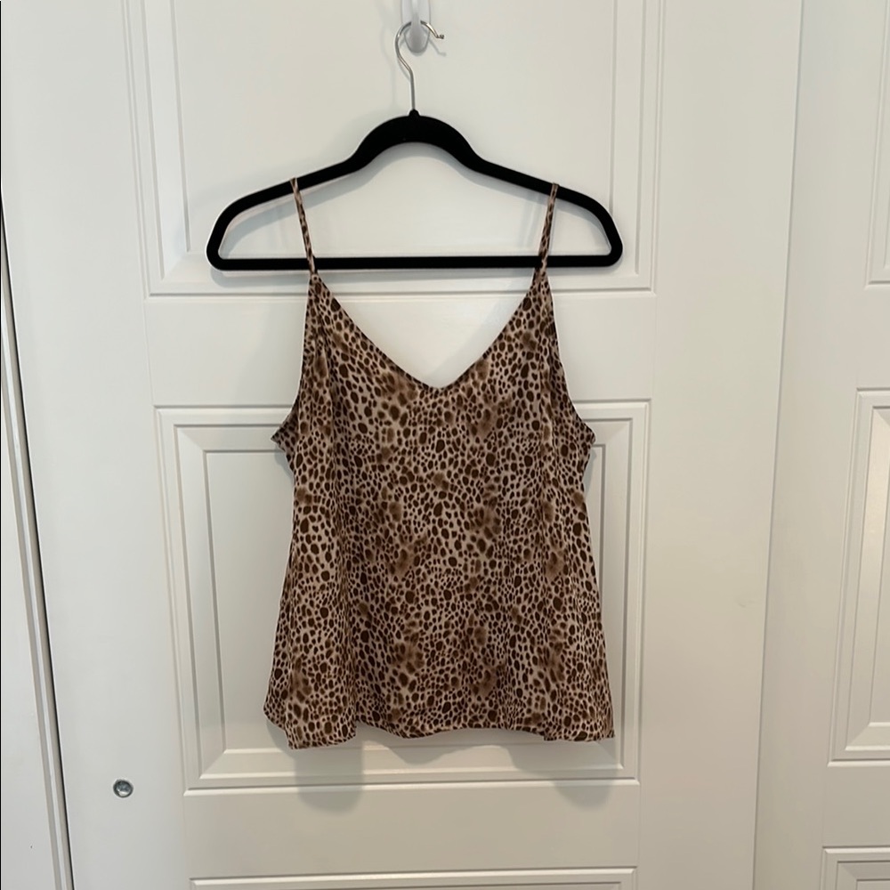 Leopard Print Cami Top